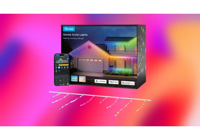 This Incredible Deal on Smart Icicle Lights Lets You Decorate Your Home for Half Price