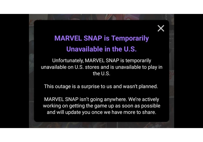 Marvel Snap, CapCut, Lemon8 and other ByteDance apps have also shut down in the US alongside TikTok