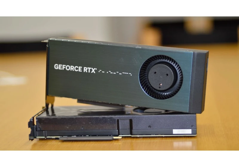  GeForce RTX 4090 Blower GPU Blows Hot and Loud 