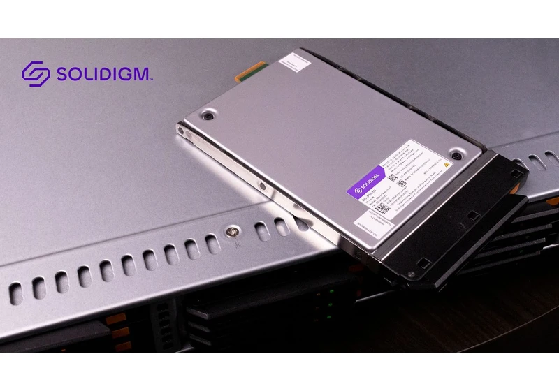  Solidigm's 30.72TB SSD Aims For TLC Performance at QLC Price 