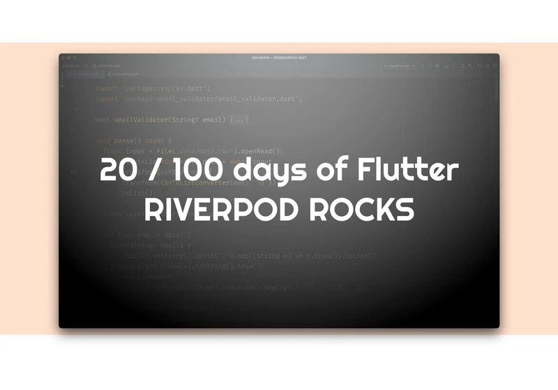 📱 20 / 100 Days Of Flutter, Kate's edition — intro into Riverpod with Providers, Consumers and AsyncValue