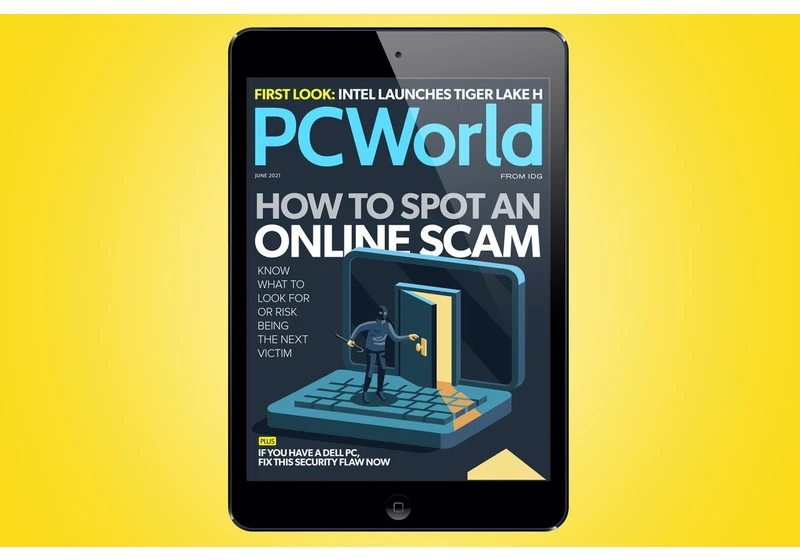 PCWorld's June Digital Magazine: How to spot an online scam