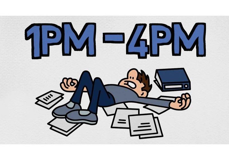 Why You're Always Tired Between 1pm - 4pm (and what to do about it)