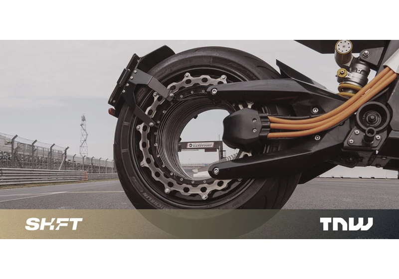 Watch: This electric motorcycle has its entire ‘heart’ inside its hubless rear wheel