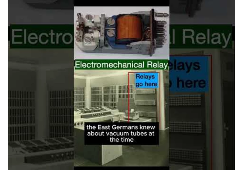 East Germany’s First Computer #technology #history #eastgermany