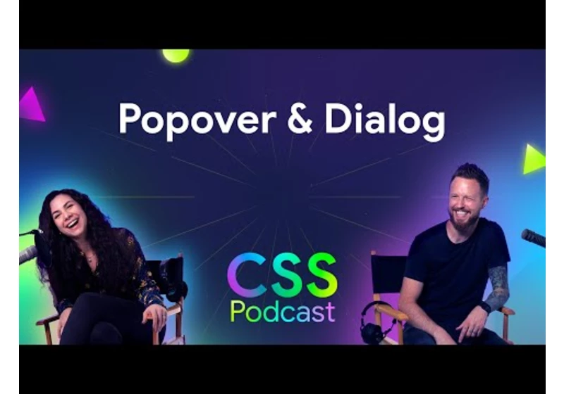 079: Popover and Dialog