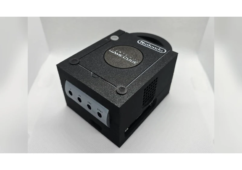  Maker designs Raspberry Pi GameCube case that's free and 3D printable 