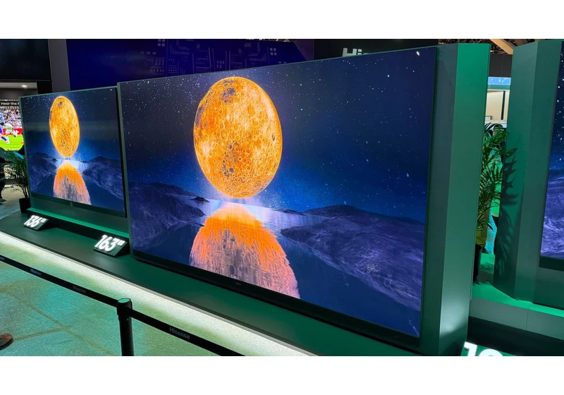  Big-screen TVs are everywhere at CES 2025, but I doubt they'll replace projectors anytime soon 