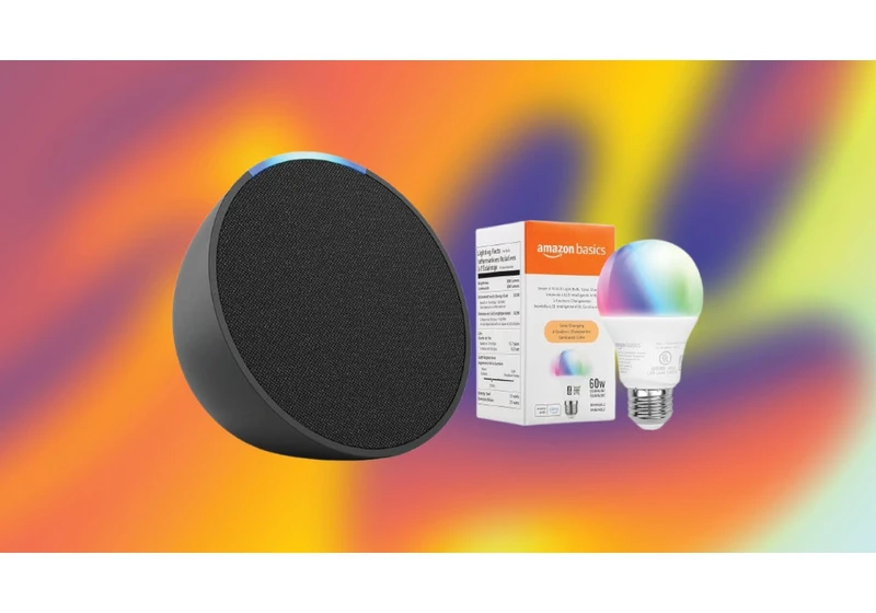 This Echo Pop and Smart Bulb Bundle Is Under $20 for Black Friday