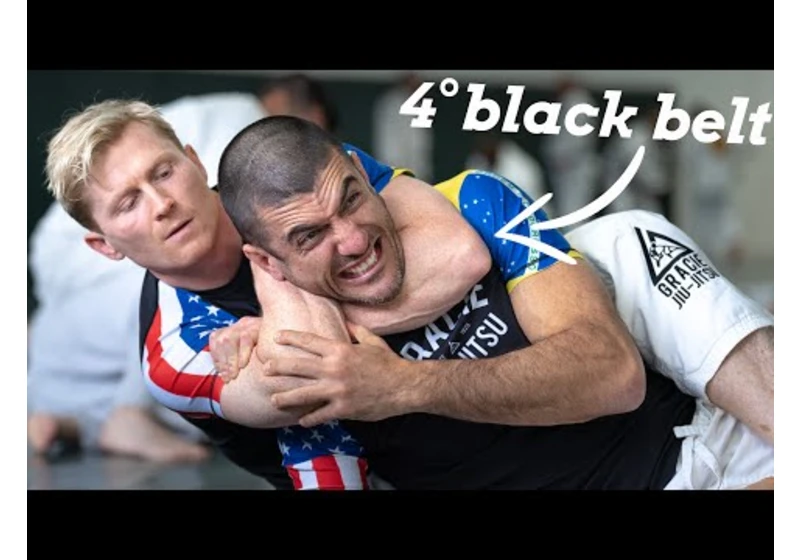 I survived a day with Brazilian Jiu Jitsu black belt Rener Gracie