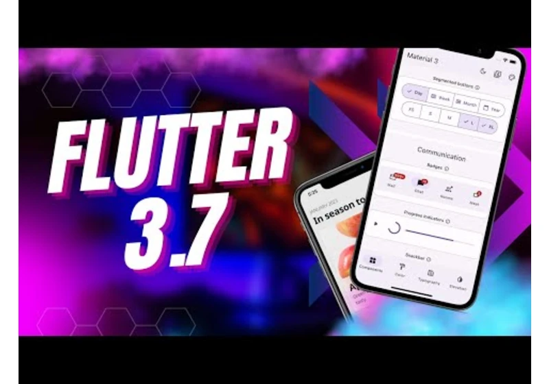 Material 3, Impeller preview, lots of new widgets and more in Flutter 3.7