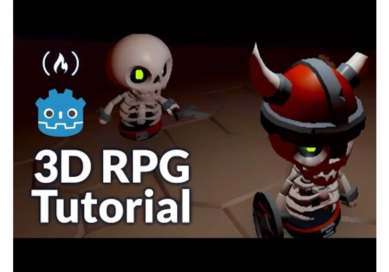 3D RPG Action Game Dev Tutorial in Godot