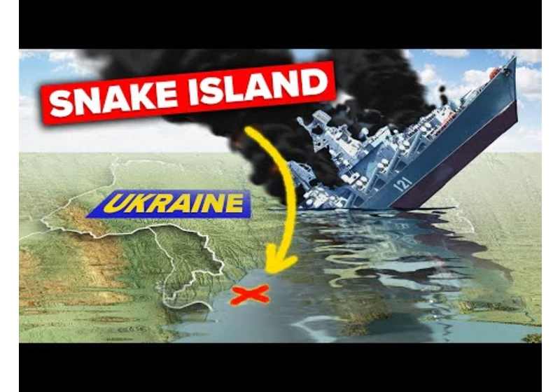 Insane Way Ukrainian Soldiers Took Back Snake Island from the Russians