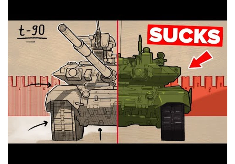 Why Russian T-90 Tank Absolutely SUCKS