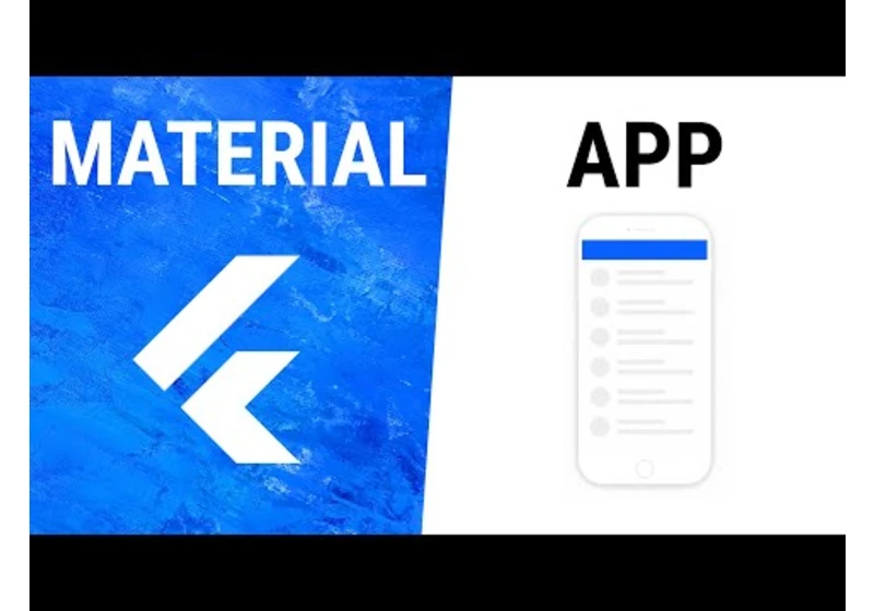 Flutter MaterialApp Widget