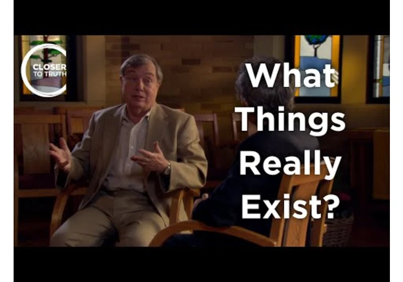 Peter van Inwagen - What Things Really Exist?