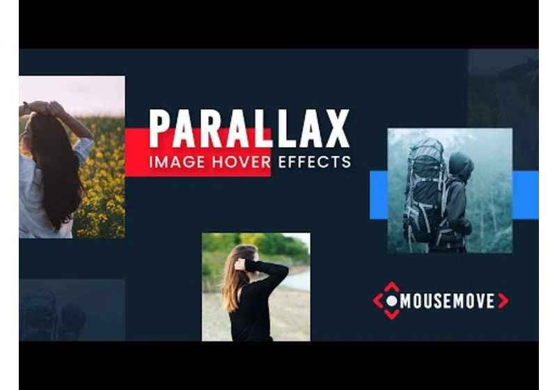 Magnetic Parallax Image Hover Effects using Vanilla Javascript