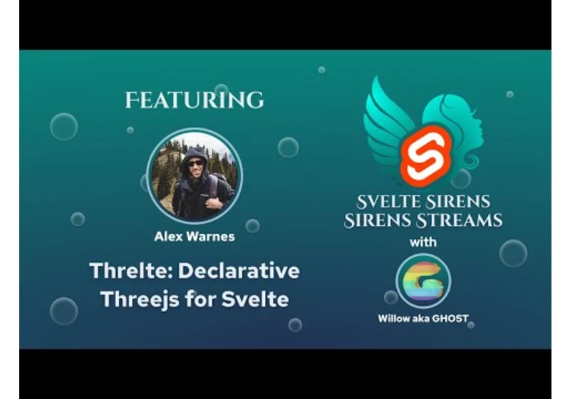 Threlte: Declarative Threejs for Svelte