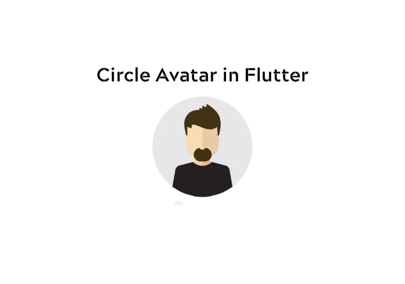 Circle Avatar widget in flutter and how to use it.