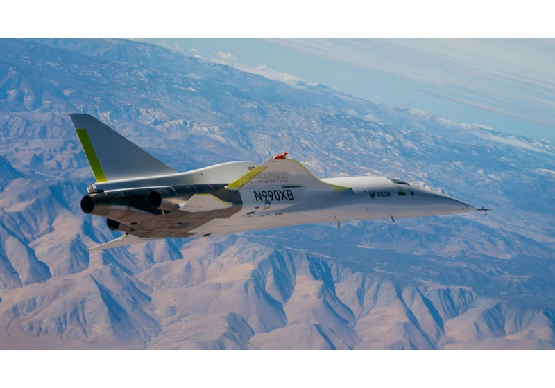 Boom’s XB-1 jet breaks the sound barrier for the first time