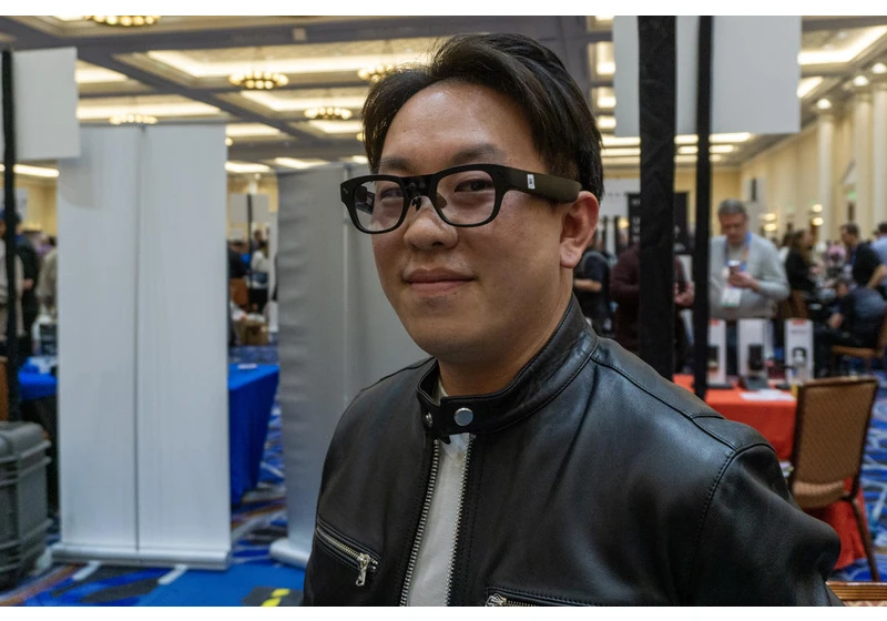 RayNeo AR glasses hands-on at CES 2025: Surprisingly light and bright