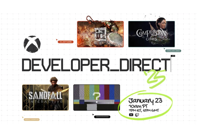 The next Xbox Developer Direct showcase is set for January 23