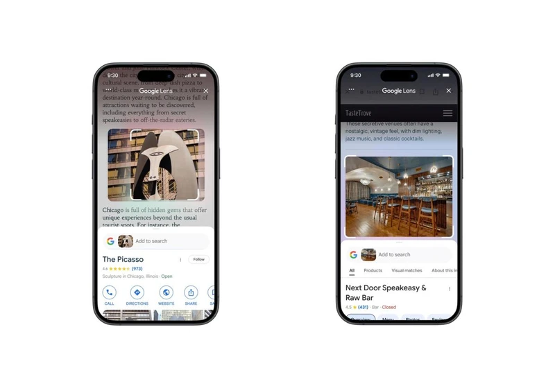 Google Lens for iPhone now lets you draw to do visual searches