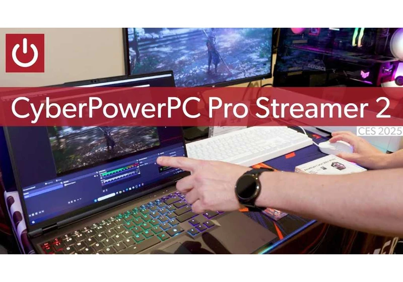 Game streamers need to check out CyberPowerPC’s newest Thunderbolt tool