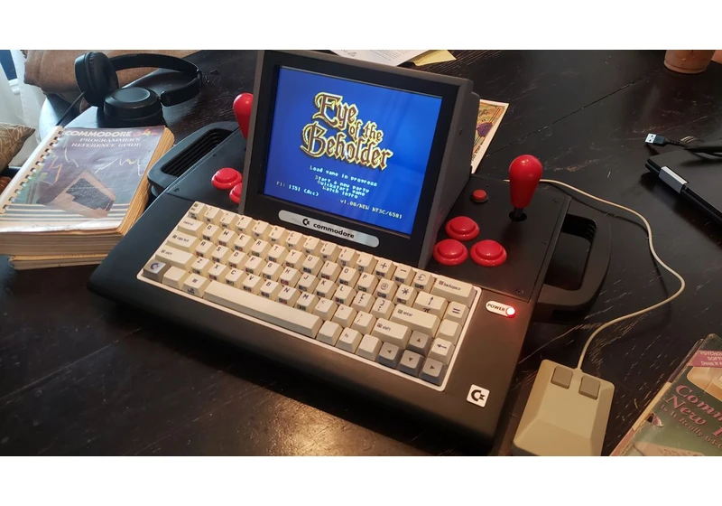  Raspberry Pi Is at the Heart of This Portable Commodore 64 Cyberdeck 