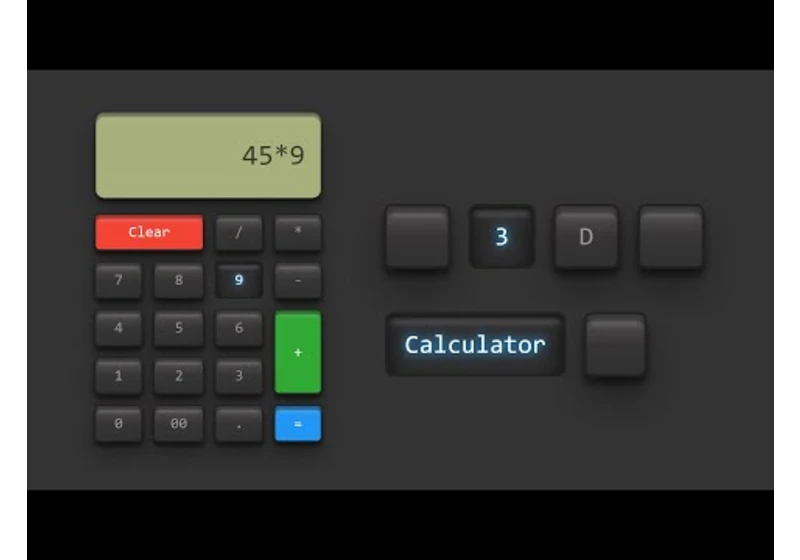 How to Make Calculator using Html CSS and Javascript