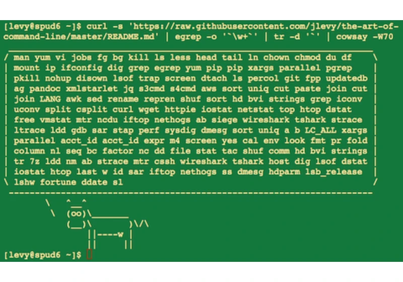The Art of Command Line