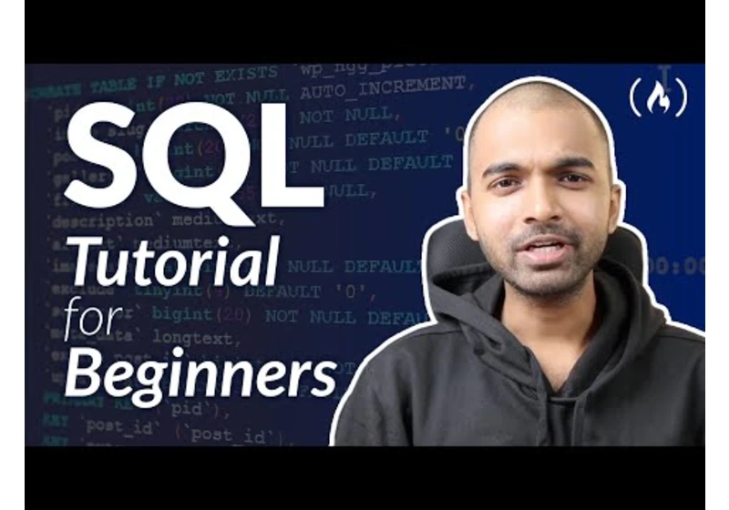 SQL Tutorial for Beginners (and Technical Interview Questions Solved)