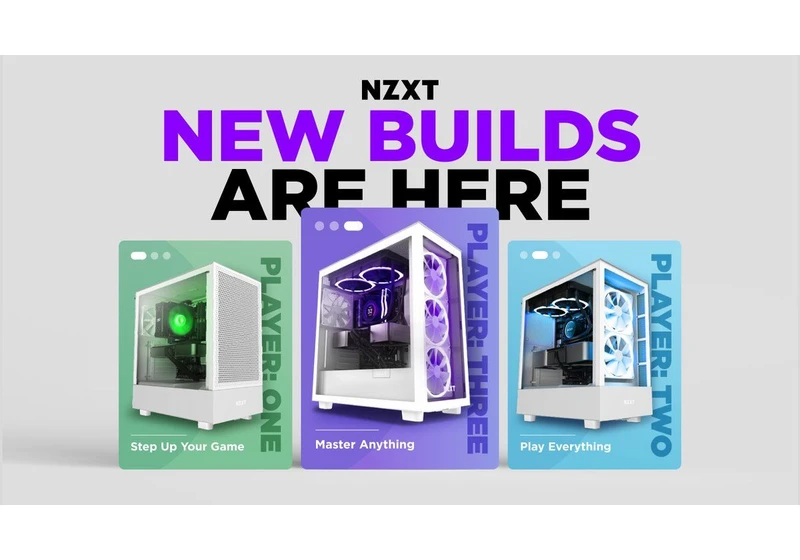  NZXT will do all the hard work for you with the killer Player range of gaming PCs 