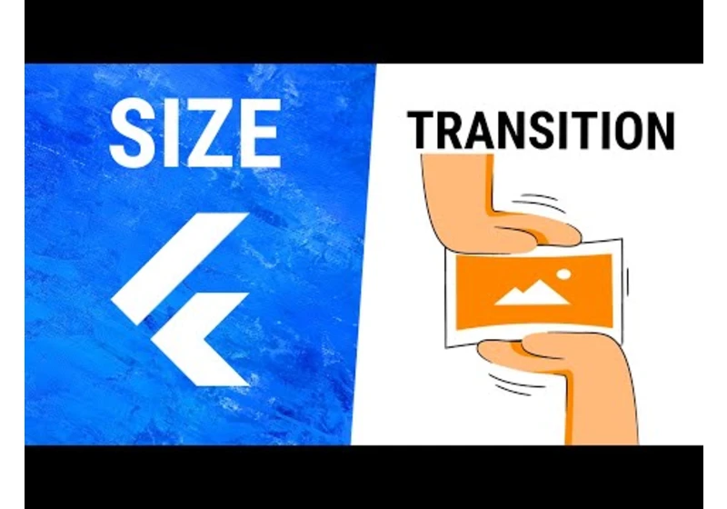 Flutter SizeTransition Widget