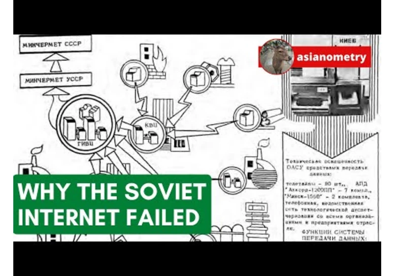 Why the Soviet Internet Failed