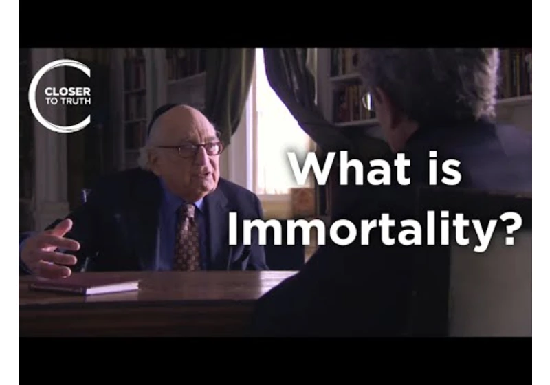 Arthur Hyman - What is Immortality?