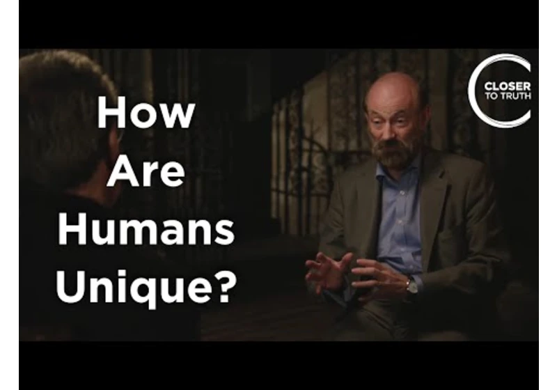 Raymond Tallis - How are Humans Unique?