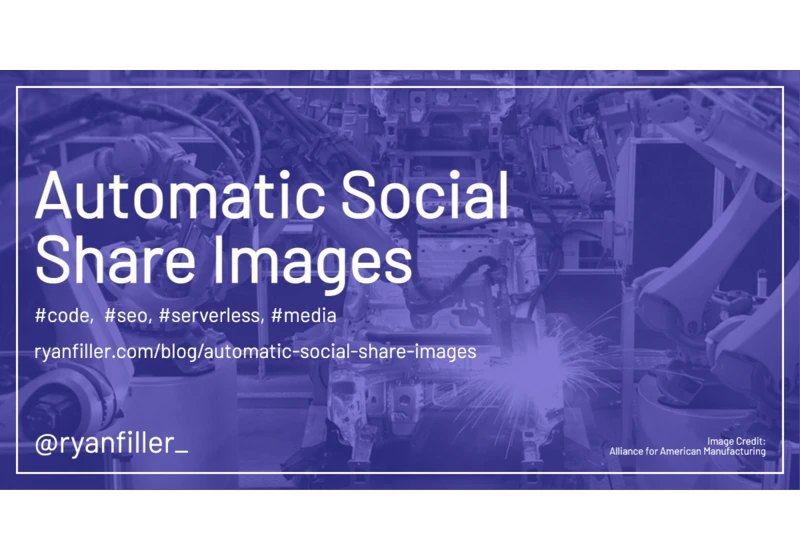 Automatic Social Share Images