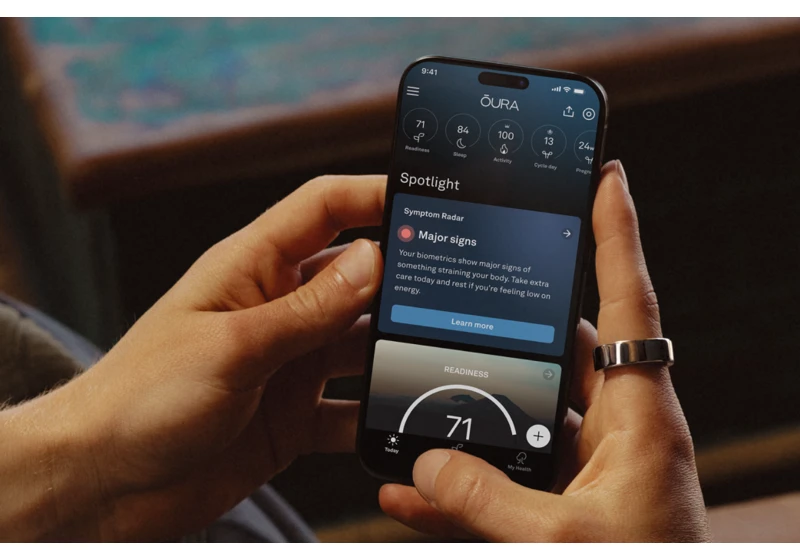 Oura is rolling out its sickness detection feature to Ring Gen 3 and Ring 4 users