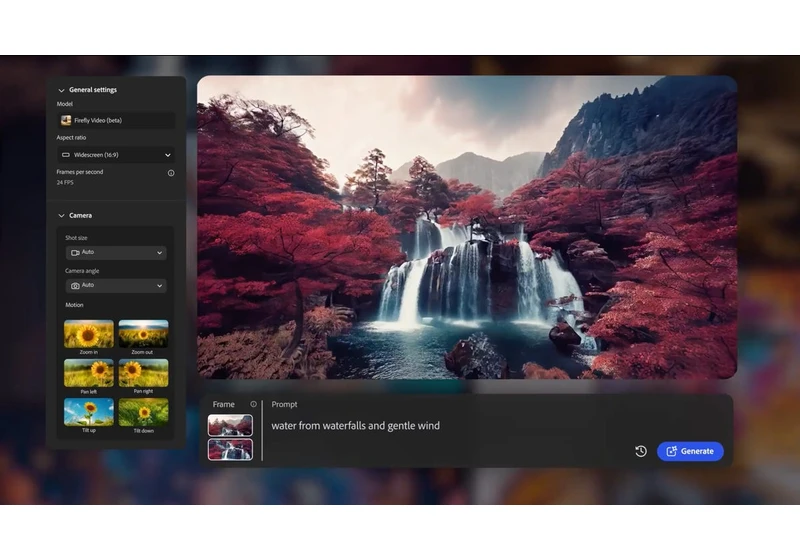 You Can Create AI Videos With Adobe Firefly Starting Today