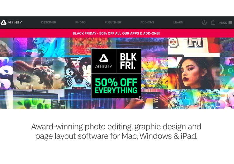 This popular, cheap Adobe alternative is 50% during Black Friday