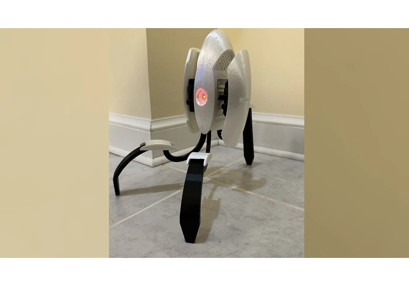  Raspberry Pi powers sentry turret straight out of the 'Portal' franchise 