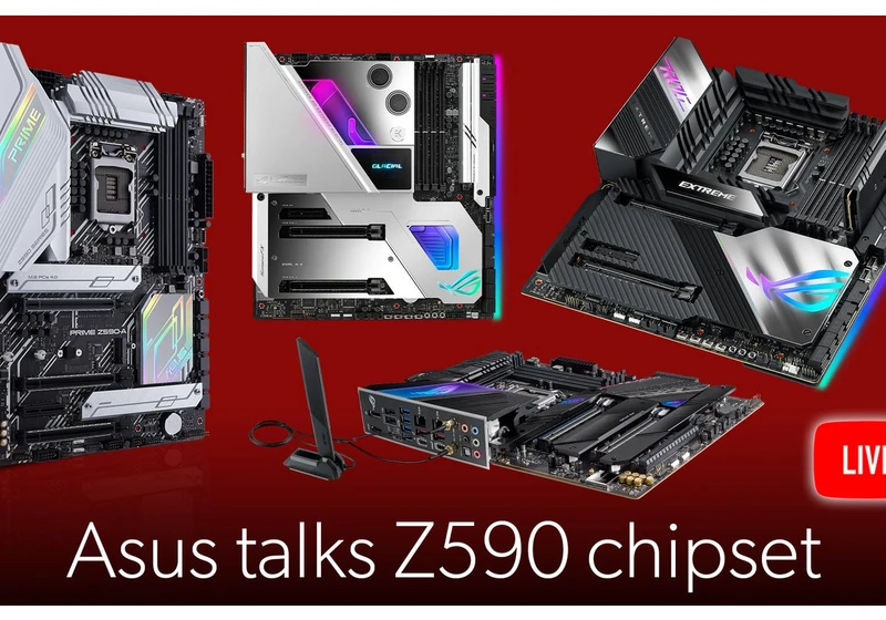 Asus talks about the new Rocket Lake chipset: Z590