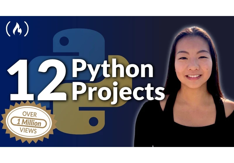 12 Beginner Python Projects - Coding Course