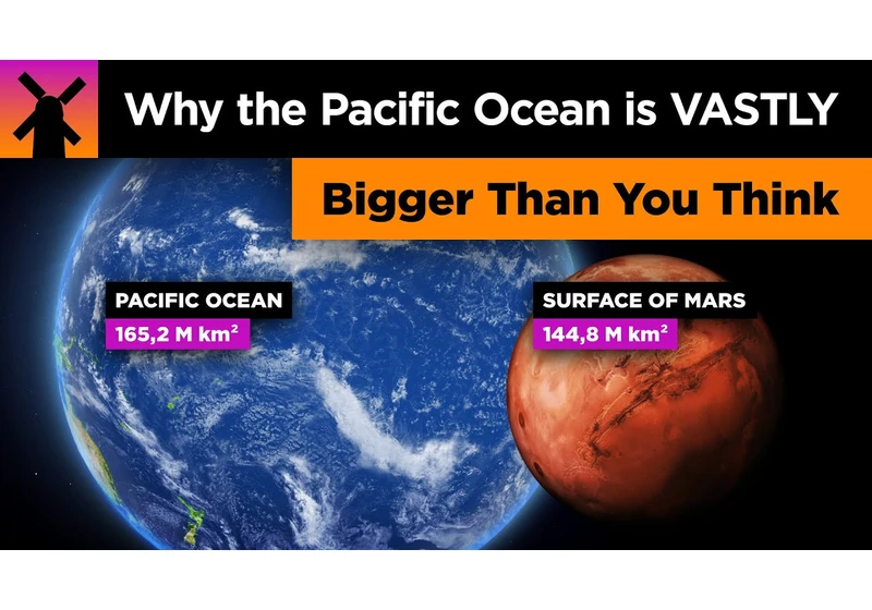 The Pacific Ocean is VASTLY Bigger Than You Think