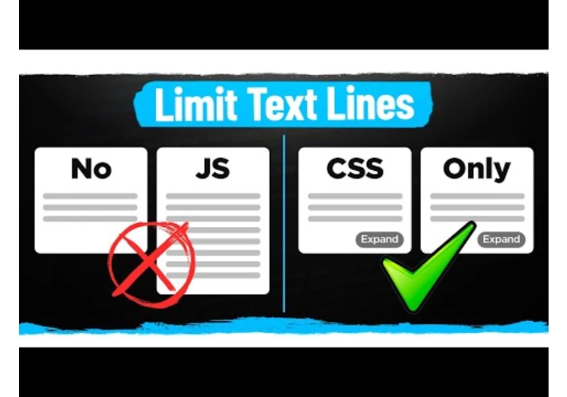 How To Limit Lines Of Text With CSS Only