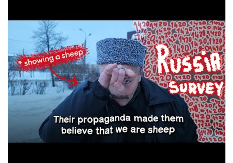 Foreigners say that we're brainwashed sheep that has been fed propaganda. Do you agree with it?