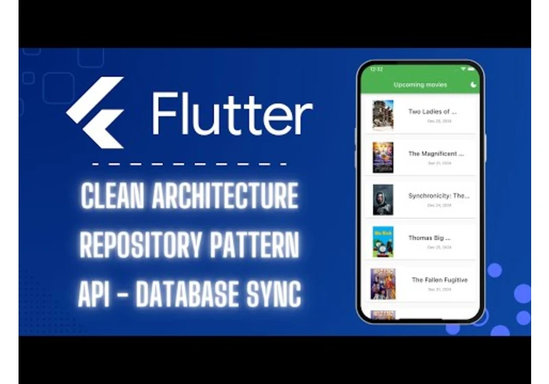 Mastering Clean Architecture & Repository Pattern in Flutter