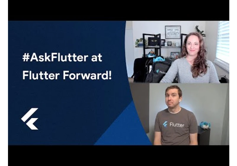 Tune in for #AskFlutter at Flutter Forward