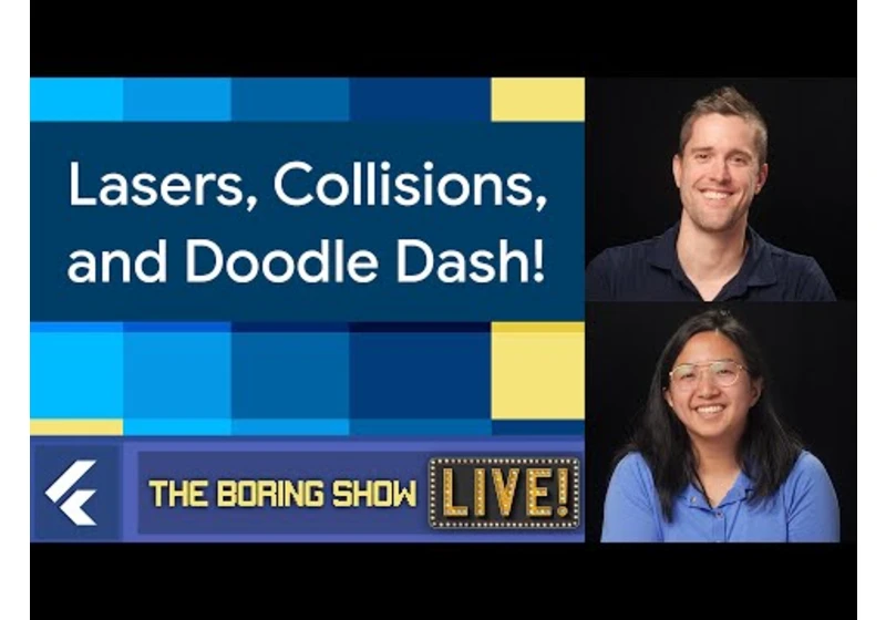 The Boring Flutter Development Show LIVE (Ep. 64)